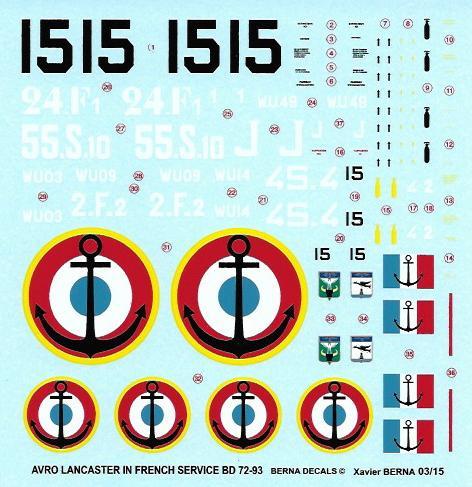 Avro Lancaster Mk.I & Mk.VII Aeronautique Navale BD144-05