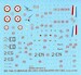 Dassault Mirage IIIC 'Knights of the Sky' (3 schemes) BD144-15