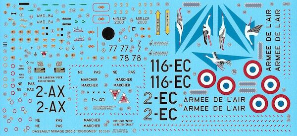 Dassault Mirage 2000-5F 'Cigognes' (Storks) BD32-69