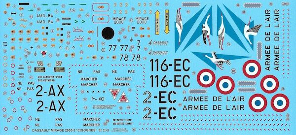 Dassault Mirage 2000-5F 'Cigognes' (Storks)  BD32-69