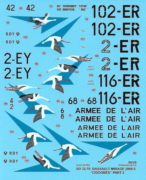 Dassault Mirage 2000-5F 'Cigognes' (Storks) part 2  BD32-70