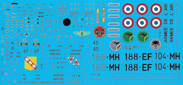 Dassault Dassault Mirage 2000-5F 'Corse'  BD32-75