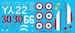 Dewoitine D 520  GC II/3 & III/3 (4 schemes) BD32-87