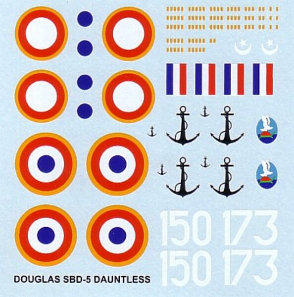 Douglas SBD-5 Dauntless (Aeronavale) BD48-01