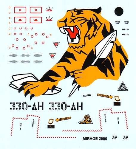 Mirage 2000C (Tiger '87) BD48-02
