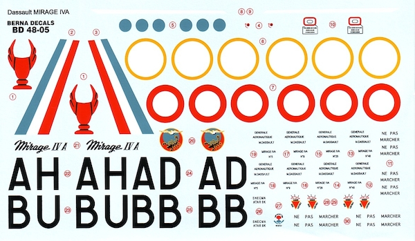 Mirage IVA (L' Armee de l' Air)  bd48-05