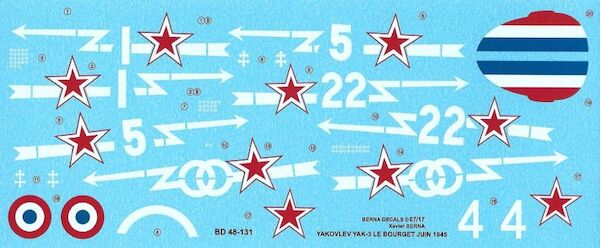 Yakovlev Yak-3 Normandie-Niemen BD48-131