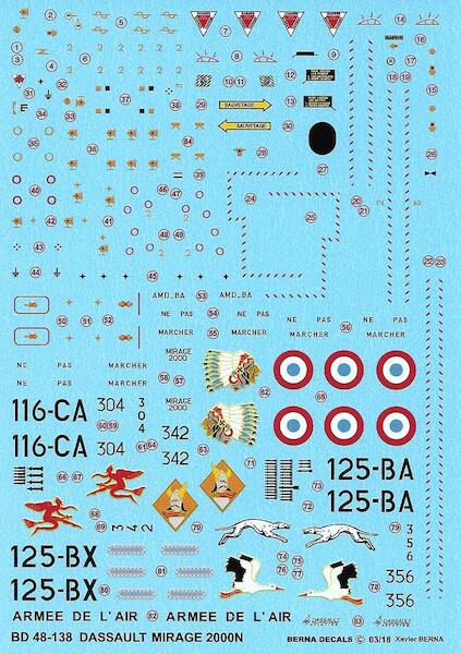 Dassault Mirage 2000N (EC 2/4 'La Fayette') BD48-138