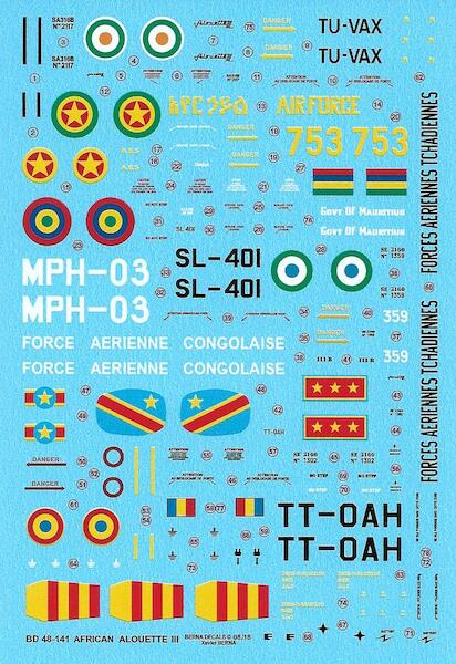 African Alouette III BD48-141