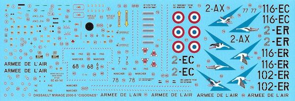 Dassault Mirage 2000-5F 'Cigognes' (Storks)  BD48-146