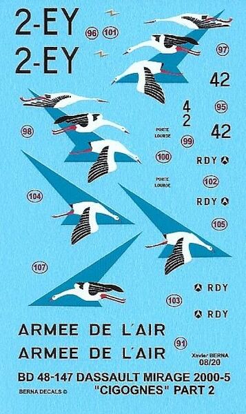 Dassault Mirage 2000-5F 'Cigognes' (Storks) part 2  BD48-147