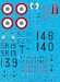 Caudron C.635 Simoun French Aeronavale (3 schemes) BD48-152