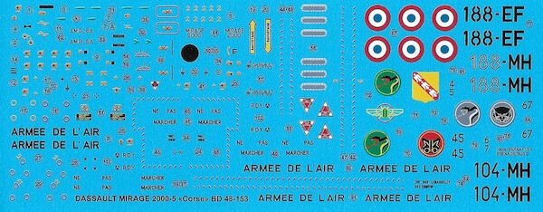 Dassault Dassault Mirage 2000-5F 'Corse'  BD48-153