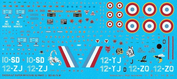 Dassault Super Mystere B2 Part 3  BD48-76M