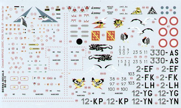Mirage 2000C, RD, RDM, 2000-5F (armee de l'air )  BD4811