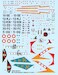 Dassault Mirage F1C Part 2 (10-SE, 12-KJ, 12-KN, 12-ZD, 30-FC, 5-OQ (6 schemes) BD72-30