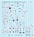 Stencils & markings Mirage 2000 B, C, D, N & -5 BD72-46