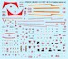 Stencils & markings Mirage F1 B, C, CR & CT BD72-47