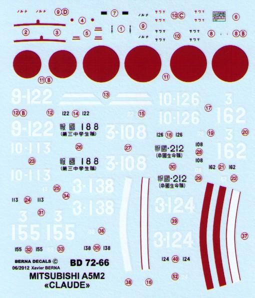 Mitsubishi A5M2 Claude  BD72-66