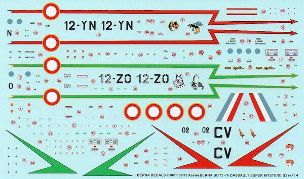 Dassault Super Mystre B2 Part 4  BD72-78