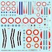 Messerschmitt Bf 109, Bf110 & Me262 in French colours (4 schemes) BD72-82