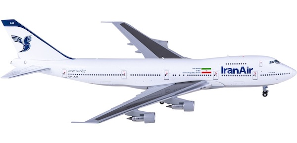 Boeing 747-100B Iran Air EP-IAM with Dedicated Sticker  BB4-741-005