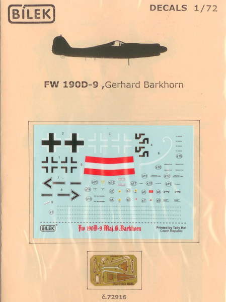 Focke Wulf FW190D-9 (Barkhorn, Luftwaffe) BID-72916