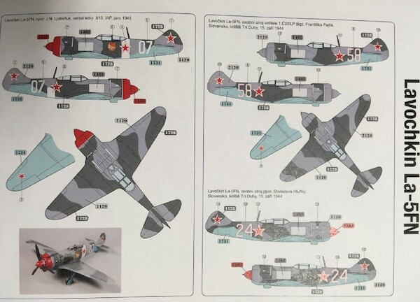 Lavochkin La5FN (Soviet AF, Luftwaffe) BID-72917