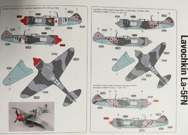 Lavochkin La5FN (Soviet AF, Luftwaffe)  BID-72917