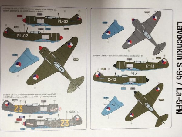 Lavochkin S95 (La5FN) (Czech AF, Soviet AF) BID-72918