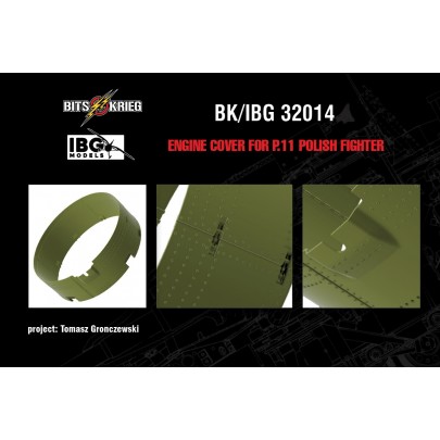Engine Cowling for PZL P11 Polish fighter (IBG) BK/IBG32014