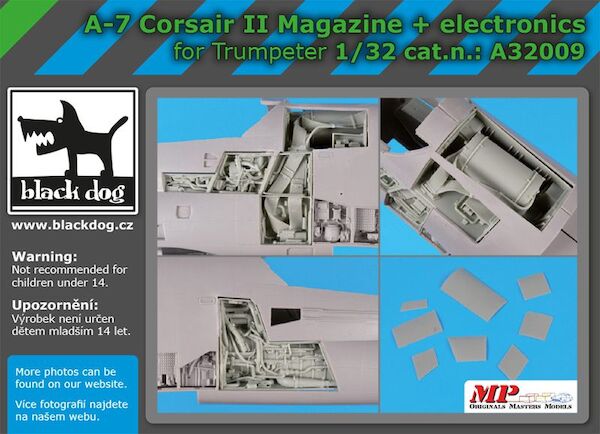 A7 Corsair II Magazine and Electronics (Trumpeter)  A32009