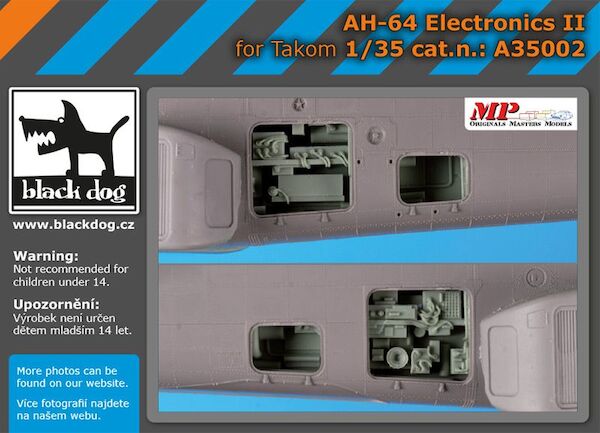 AH64 Apache electronics II (Takom) A35002