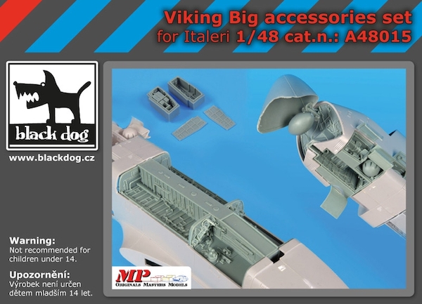 Lockheed S3A Big accessories set (Italeri/ESCI) A48015