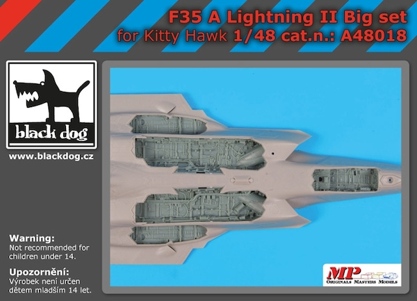 F35A Lighting II big accessories set (Kitty Hawk)  A48018