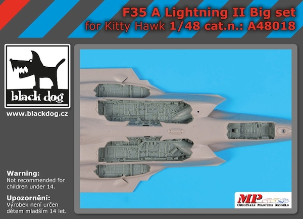 F35A Lighting II big accessories set (Kitty Hawk) A48018
