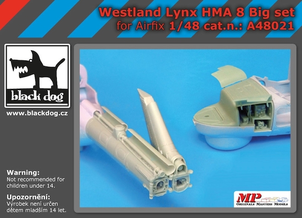 Westland Lynx HMA8 big accessories set (Airfix) A48021