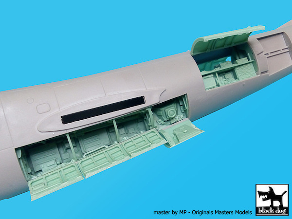 Grumman OV1D Mohawk front and rear electronics bays big set (Roden) A48027