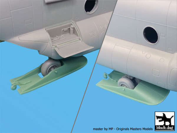 CH-47 Chinook ski accessory set (Italeri) A48049