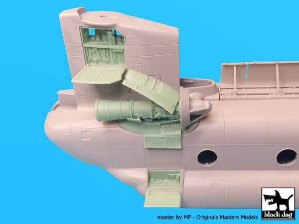 CH-47 Chinook engine set (Italeri)  A48051