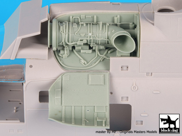 Sikorsky SH3 Sea King engine (Hasegawa) A48053