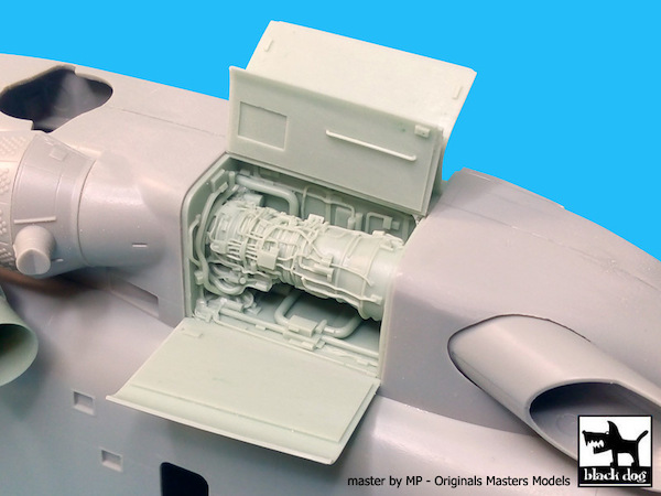 MH53E Sea Dragon Inner engine (Academy) A48069