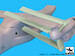 V22 Osprey Folded Propeller blades 2 sets (Italeri) BDA48073