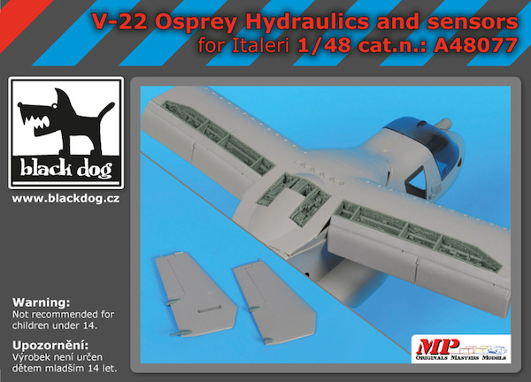 V22 Osprey Hydraulics and sensors (Italeri) A48077