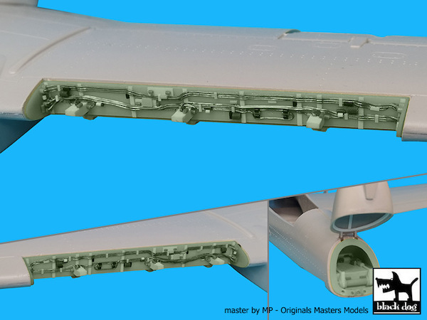 Fairchild A10 Thunderbolt II Wings+rear Electronics (Italeri) A48091