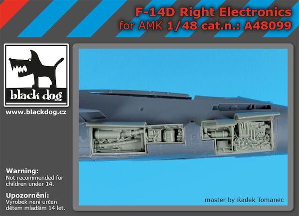 Grumman F14D Tomcat Starboard electronics (AMK)  A48099