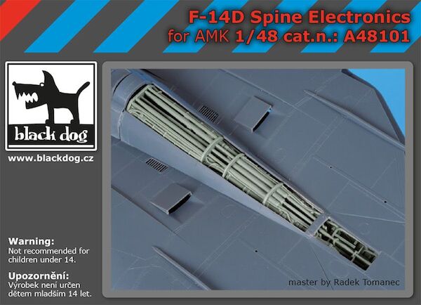 Grumman F14D Tomcat spine electronics (AMK)  A48101