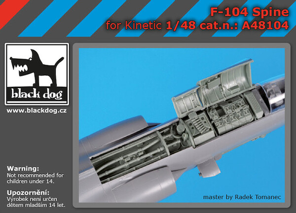 Lockheed F104 Starfighter - Spine (Kinetic) A48104