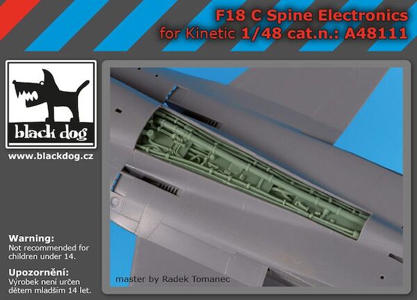 F18C Hornet Spine electronics (Kinetic)  A48111