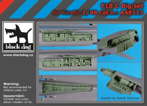 F18C Hornet Big Set (Kinetic)  A48113